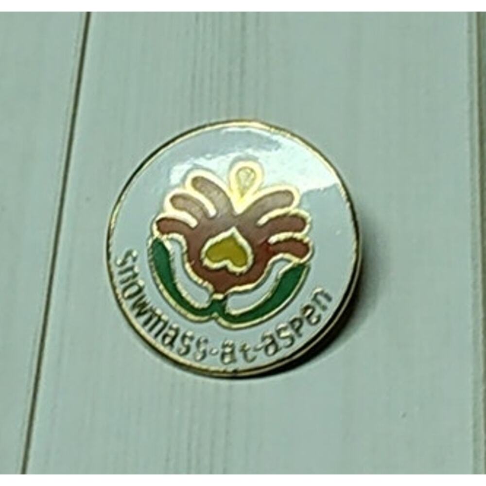 Snowmass at Aspen Colorado, USA, Ski Resort Travel Souvenir Pin